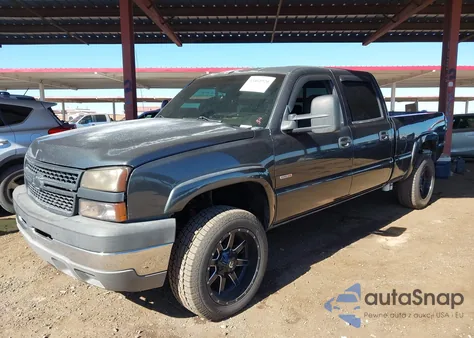 2005 Chevrolet Silverado 2500Hd Ls from USA, damaged, VIN 1GCHK23245F891856